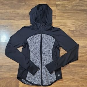 90 Degree By Reflex Girls Sleeves Sports Jacket With Hat  Size L 12